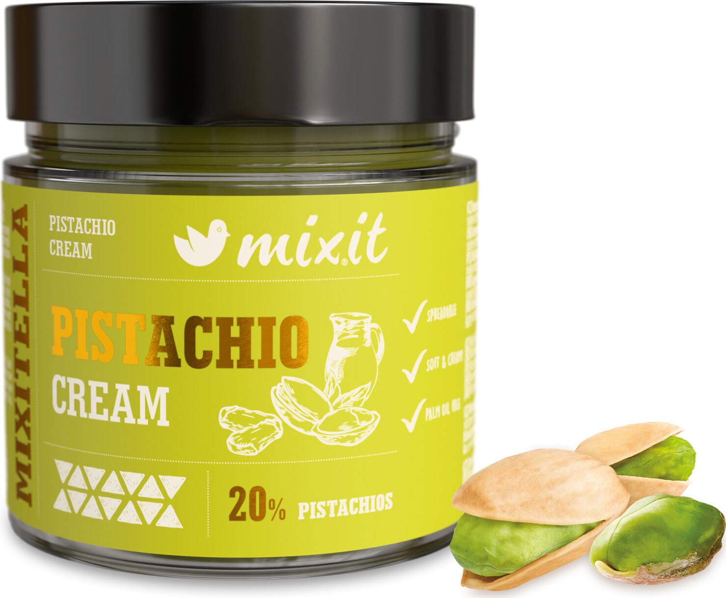 Mixit Mixitella Pistáciová