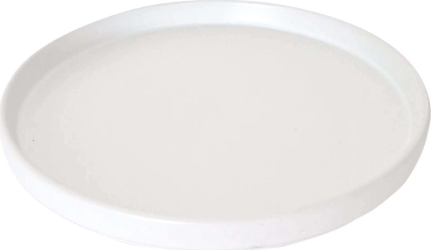 KITCHISIMO Jídelní keramický talíř 26 cm, bílý mat