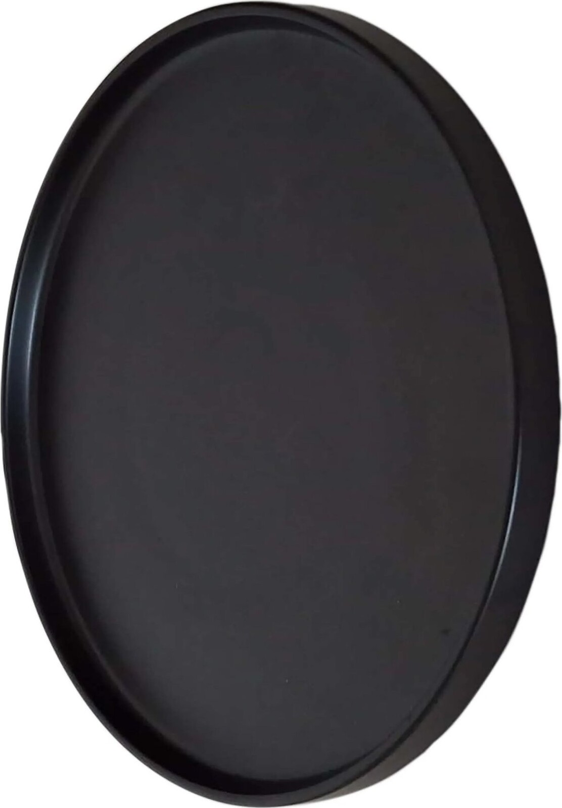 KITCHISIMO Dezertní keramický talíř 20 cm, černý mat