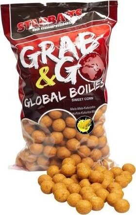 Starbaits Boilies Global Sweet Corn 800 g 24 mm
