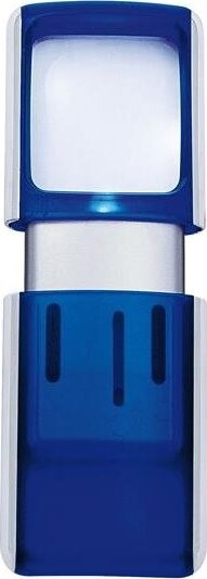 Lupa WEDO s LED svetlom modrá