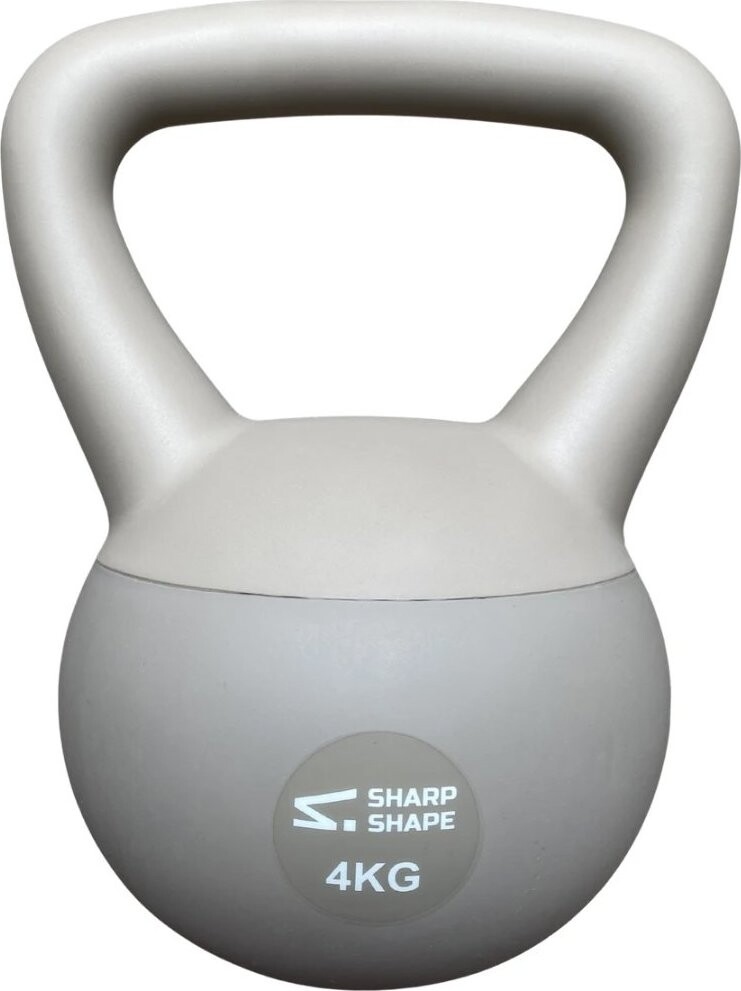 Sharp Shape Soft kettlebell 4 kg béžový