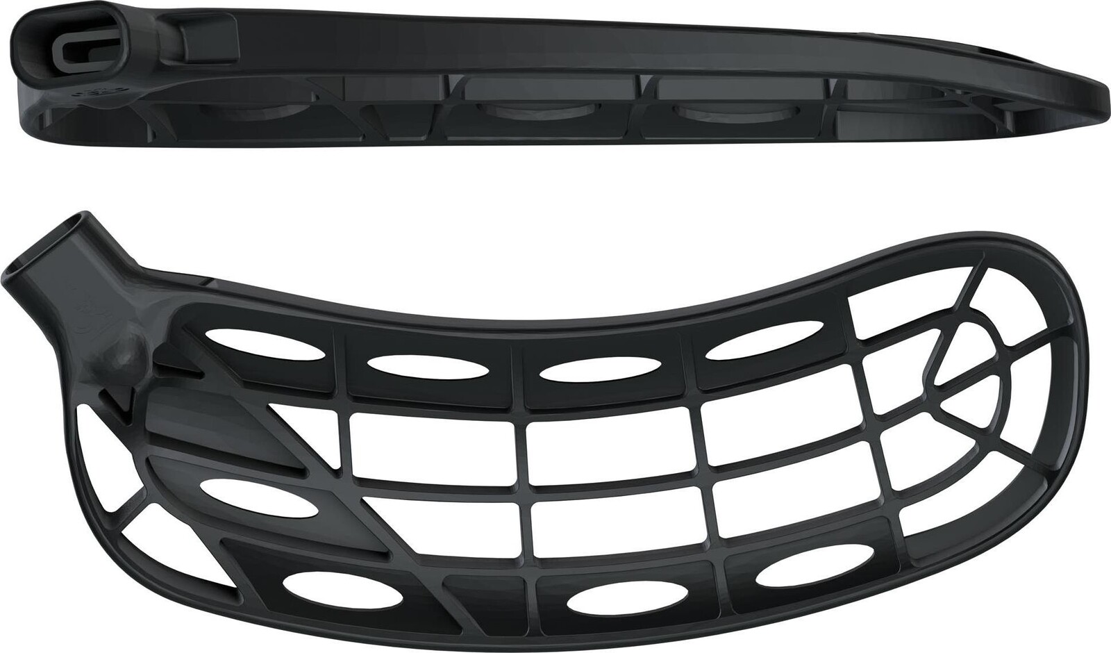 Fat Pipe Flat Jab PPH Coal Black na hranatú florbalku BEAT – pravá