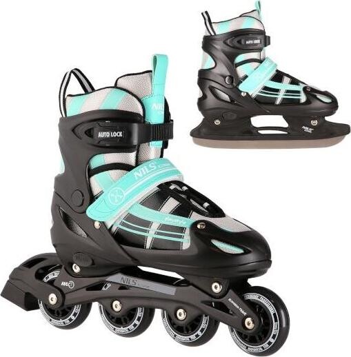 Nils Extreme NH18366A čierno-zelené veľkosť M 35 – 38 2 v 1