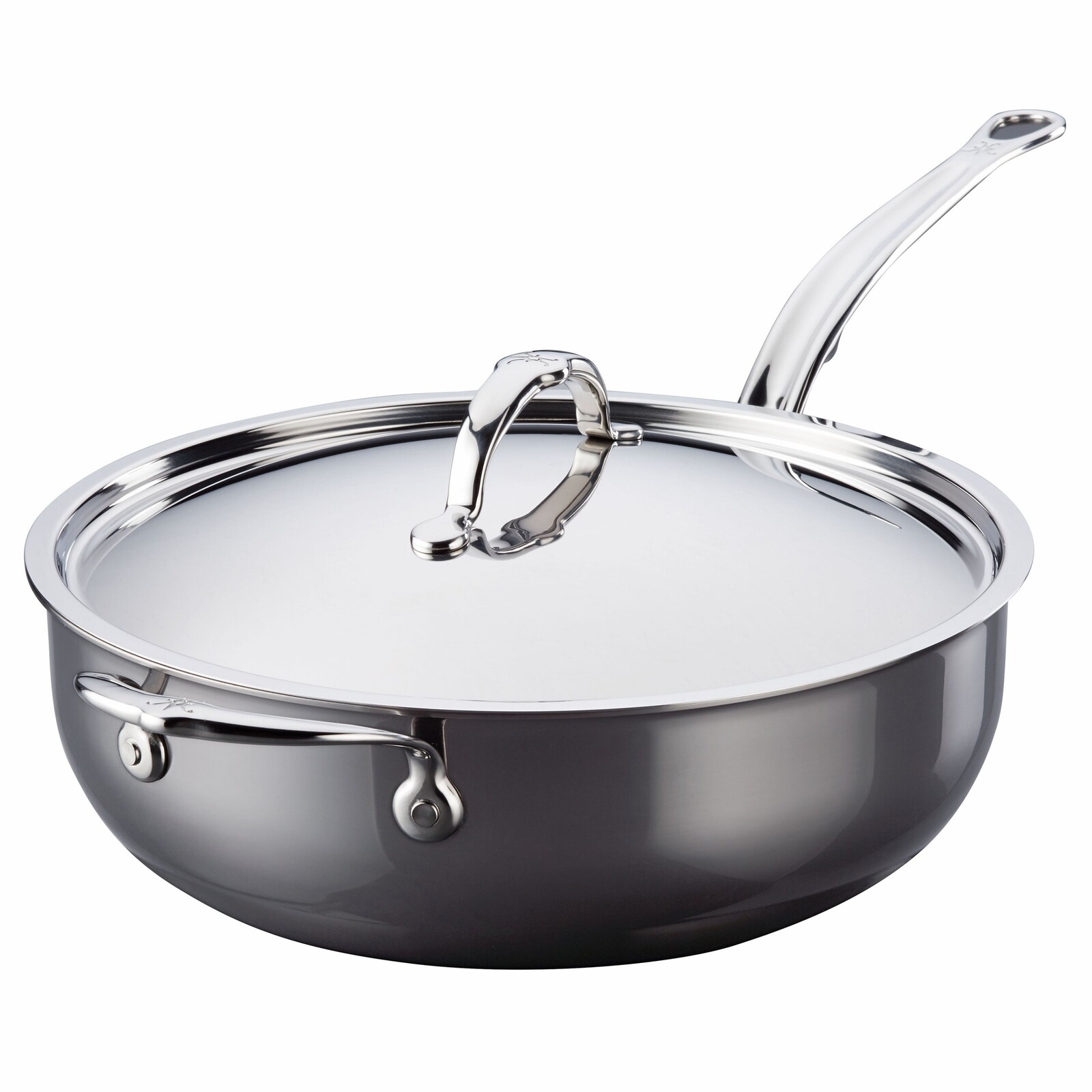 Panvica na soté NANOBOND TITANIUM 28 cm, 4,7 l, nerezová oceľ, Hestan