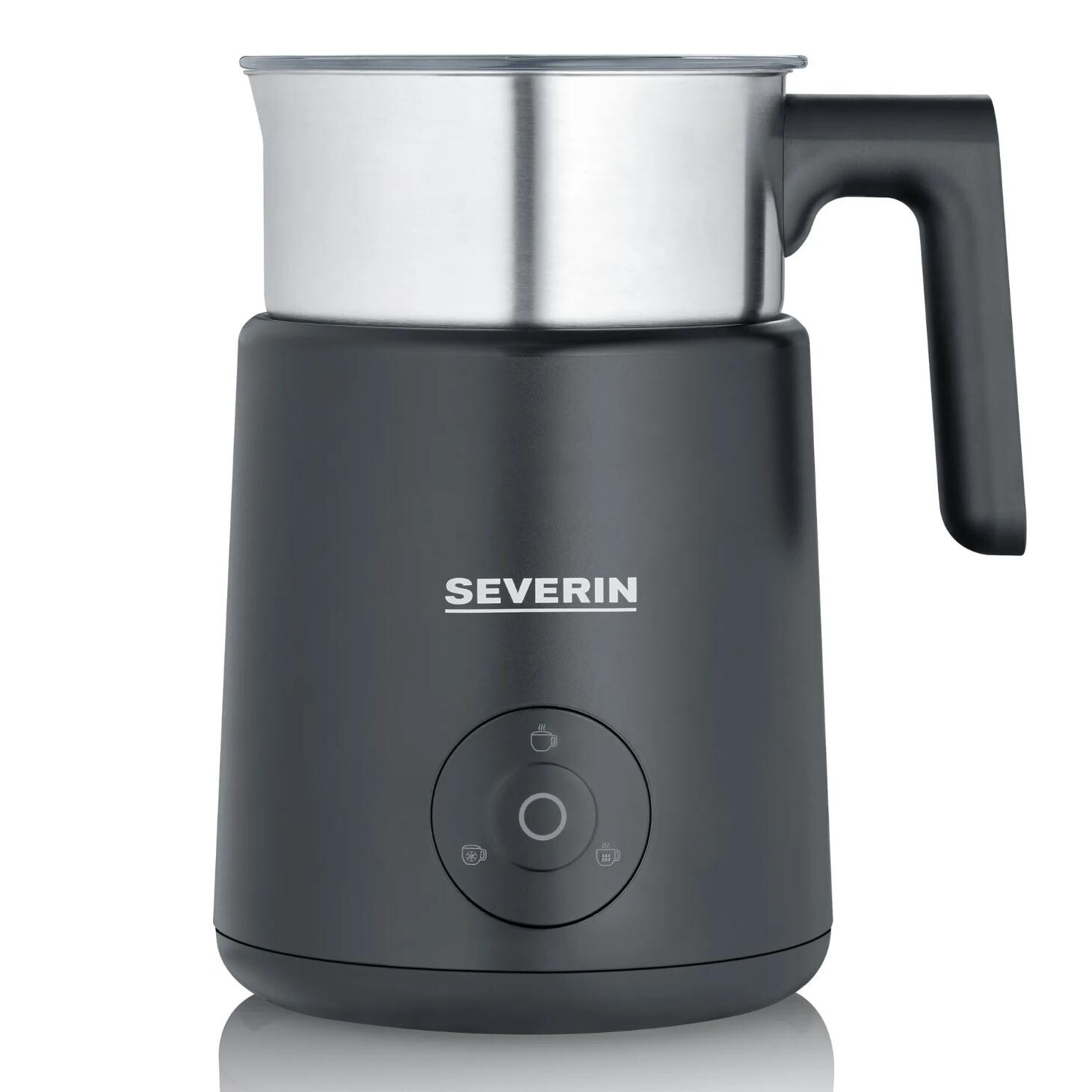 Napeňovač mlieka SM 3579 400 ml, strieborná, Severin