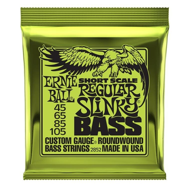 Ernie Ball Regular Slinky Nickel Wound Short Scale Bass Strings