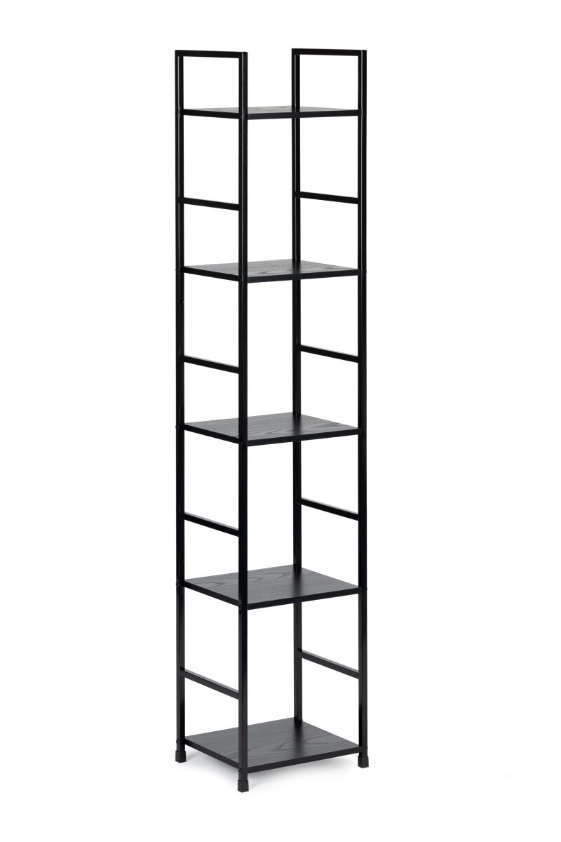 Regál LOFT 29 cm černý