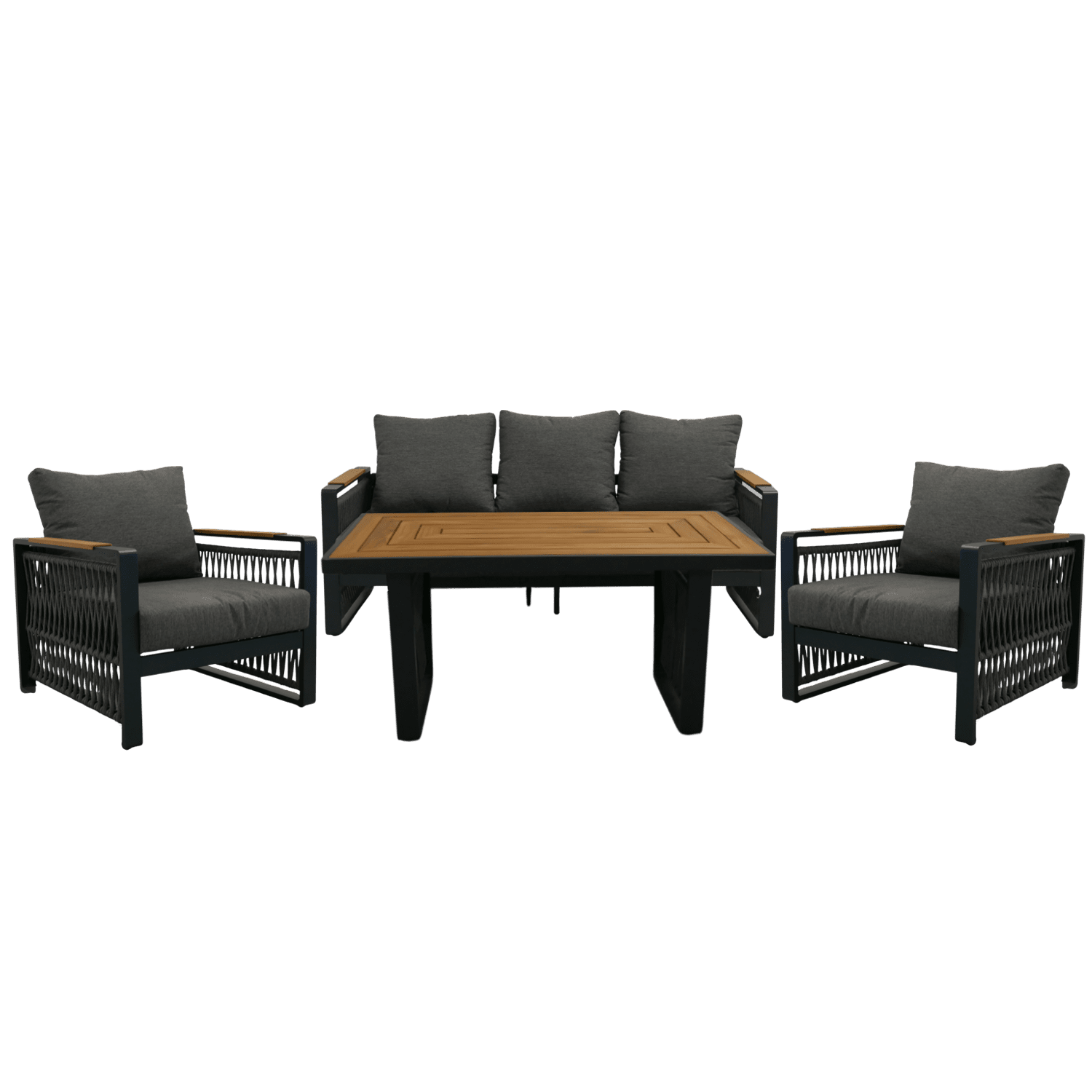 Sada zahradního nábytku Skopje šedá