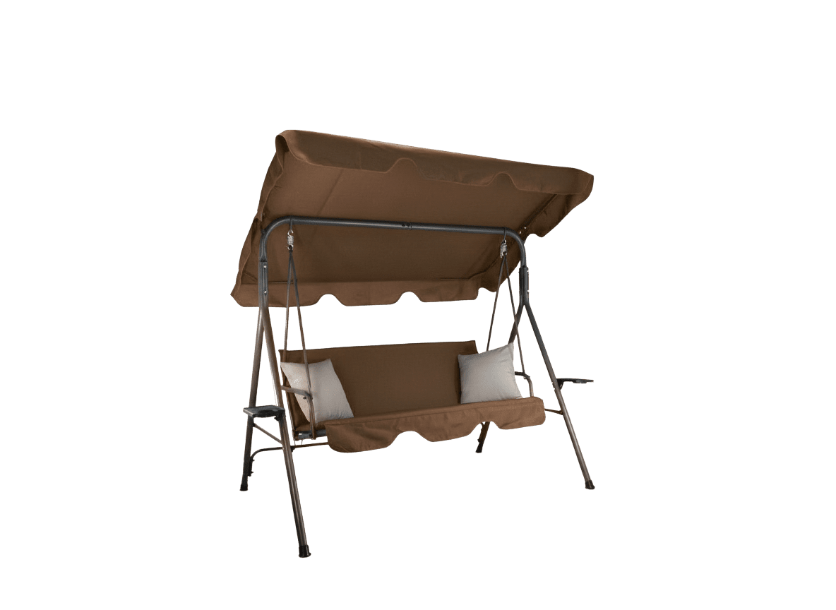 Zahradní houpačka Trappin A 170 cm hnědá