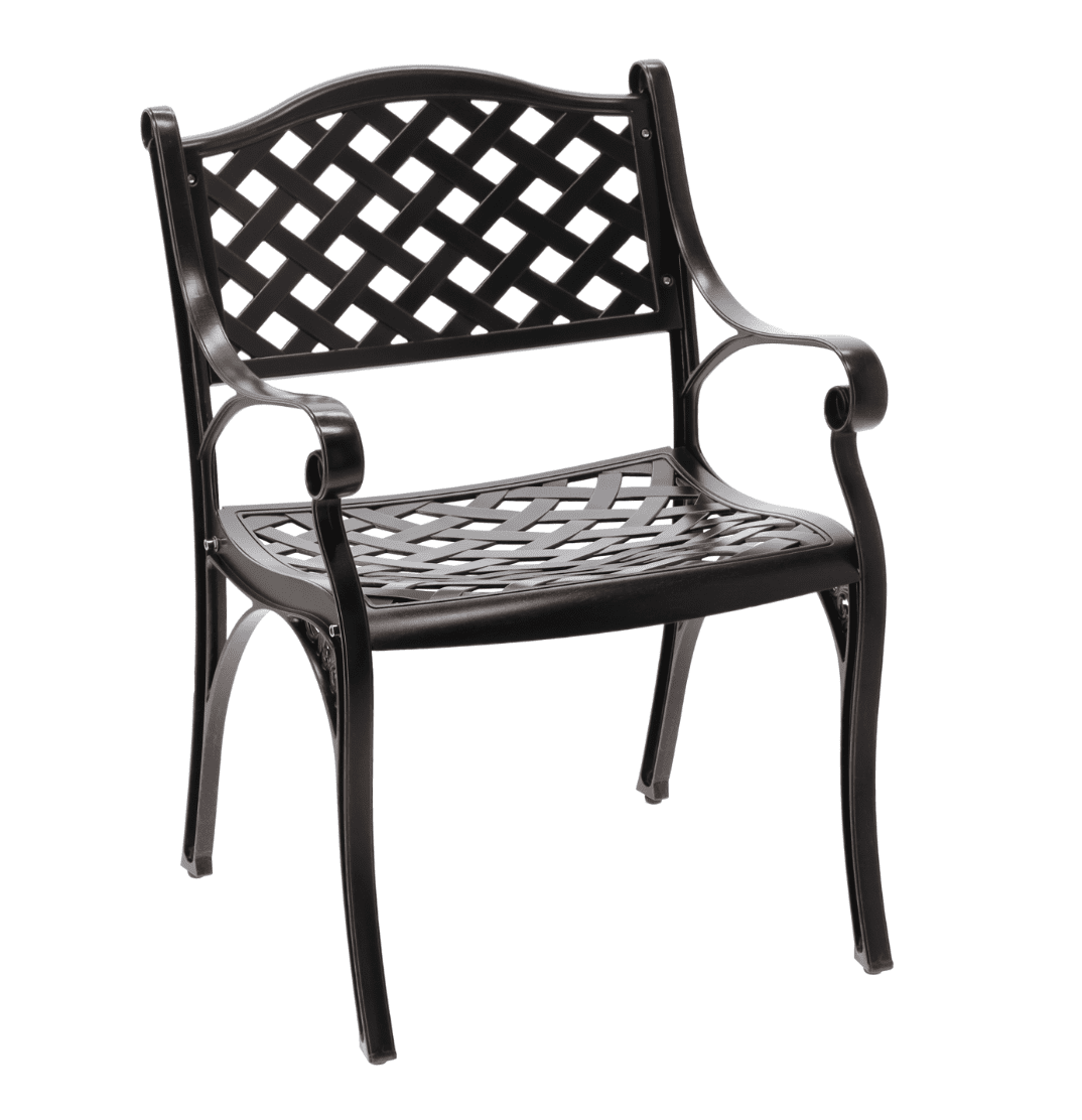 Zahradní křeslo Mondrich antické hnědé