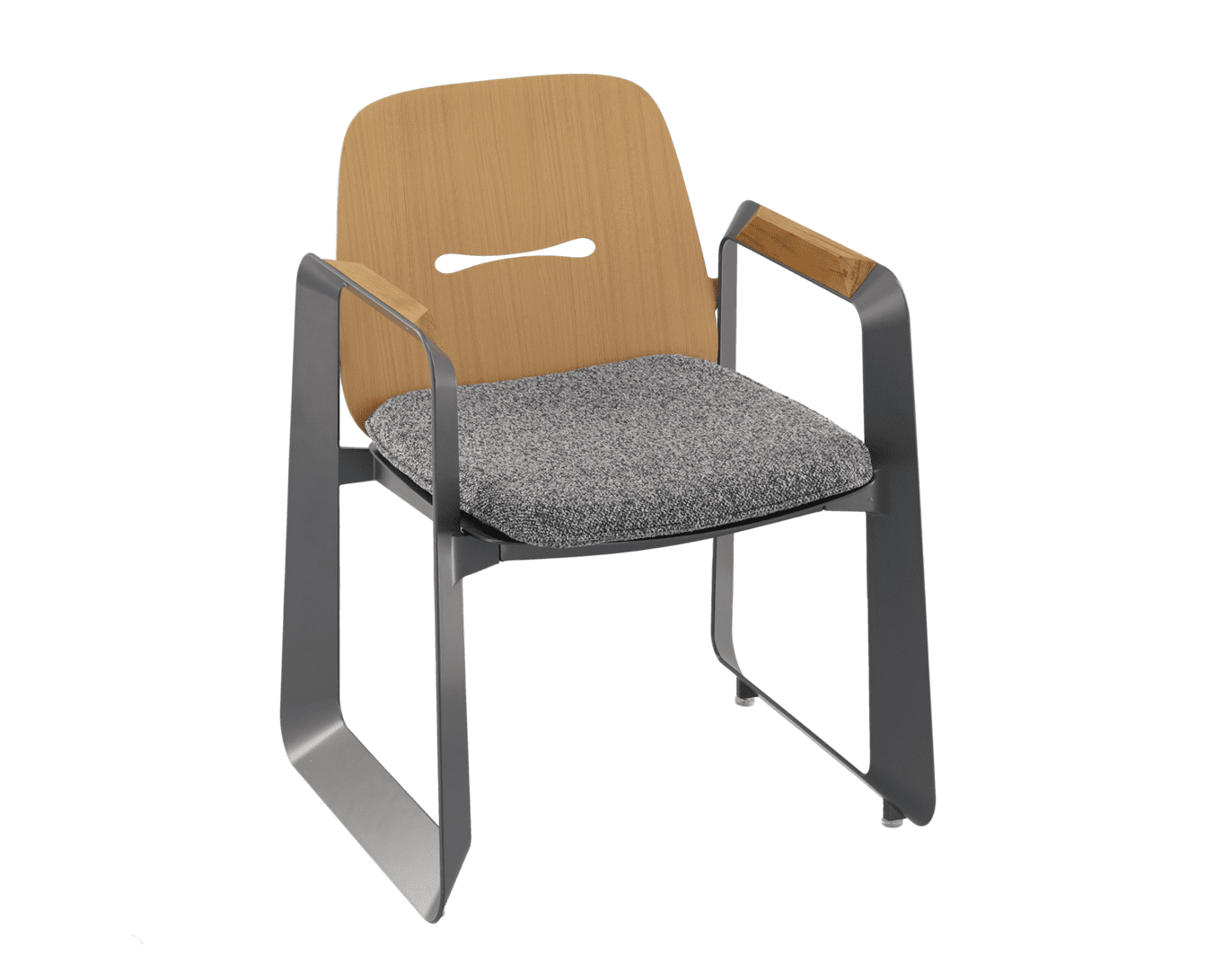 Zahradní křeslo Thompson šedé