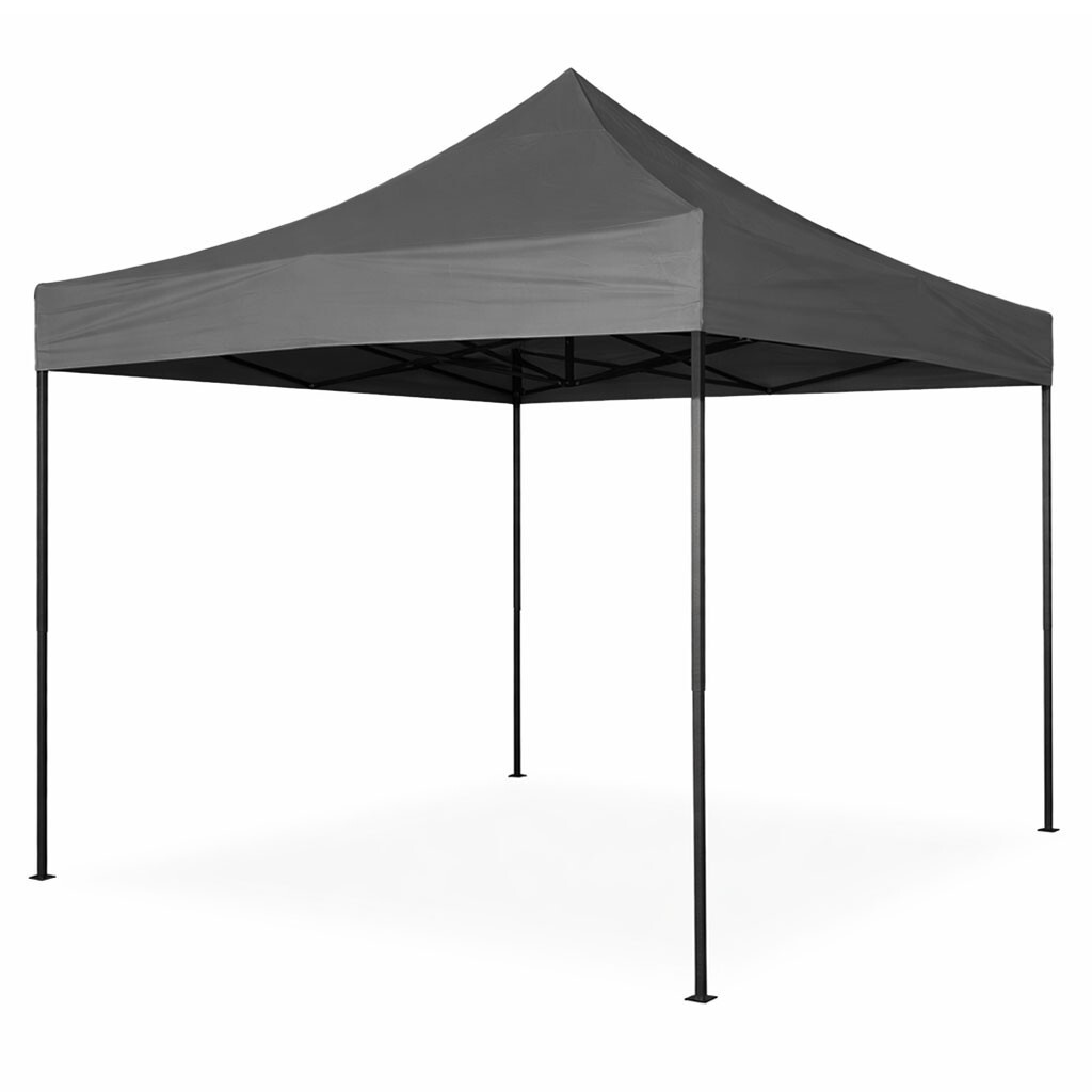 Zahradní rozkládací párty stan Sapphire 3x3 m šedý