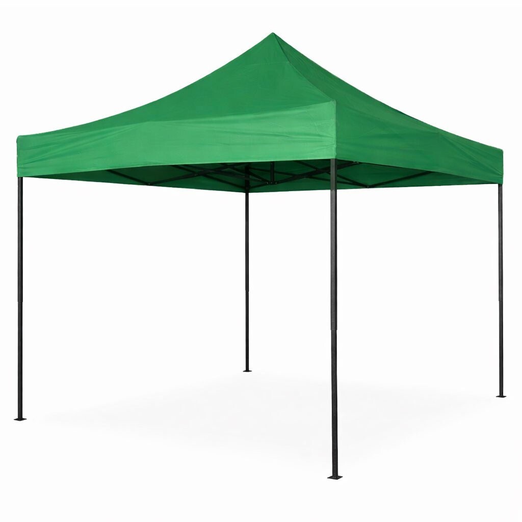 Zahradní rozkládací párty stan Sapphire 3x3 m zelený