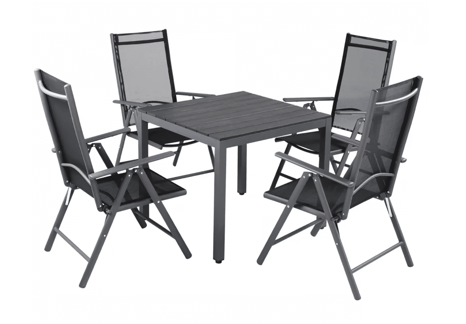 Zahradní sestava BERNO antracitová