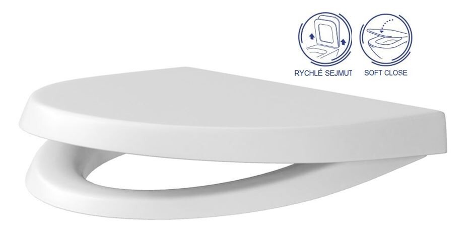 CERSANIT - SEDADLO Parva DUROPLAST SOFT-CLOSE K98-0122