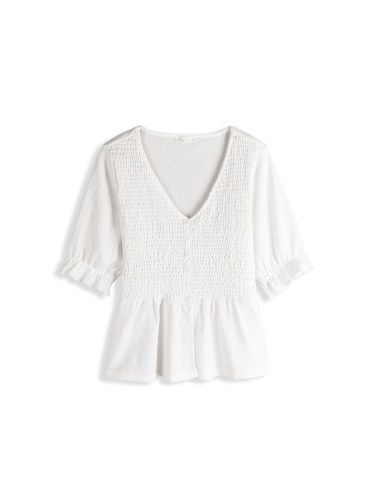 GATE Štruktúrovaný peplum top