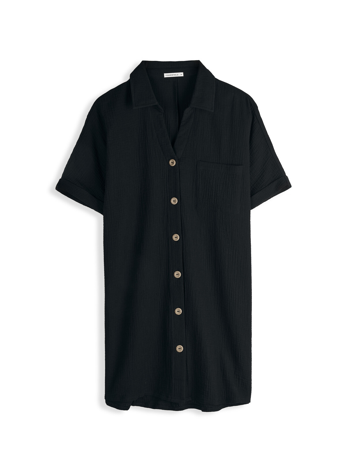 GATE Bavlnené košeľové šaty