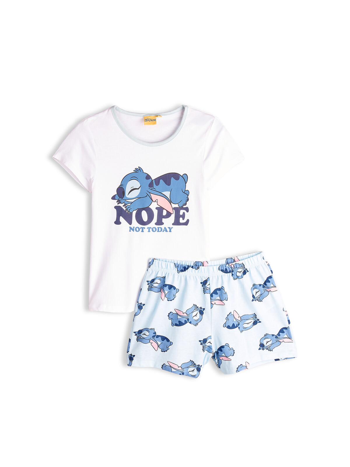 GATE Dvojdielne bavlnené pyžamo Lilo & Stitch