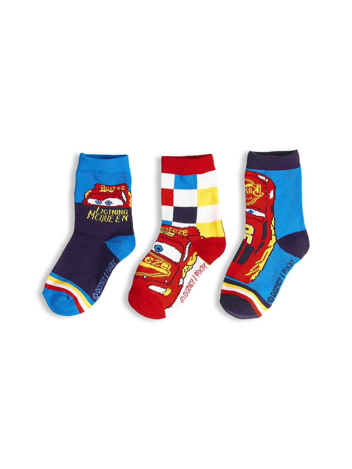 GATE Balenie 3 párov ponožiek Cars