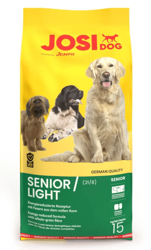 JosiDog Senior Light s kuracím mäsom - 15 kg