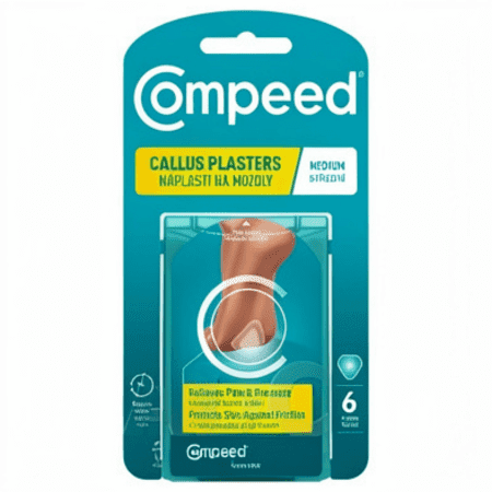 COMPEED Hydrokoloidná náplasť na mozole stredná inov.2026 6 ks