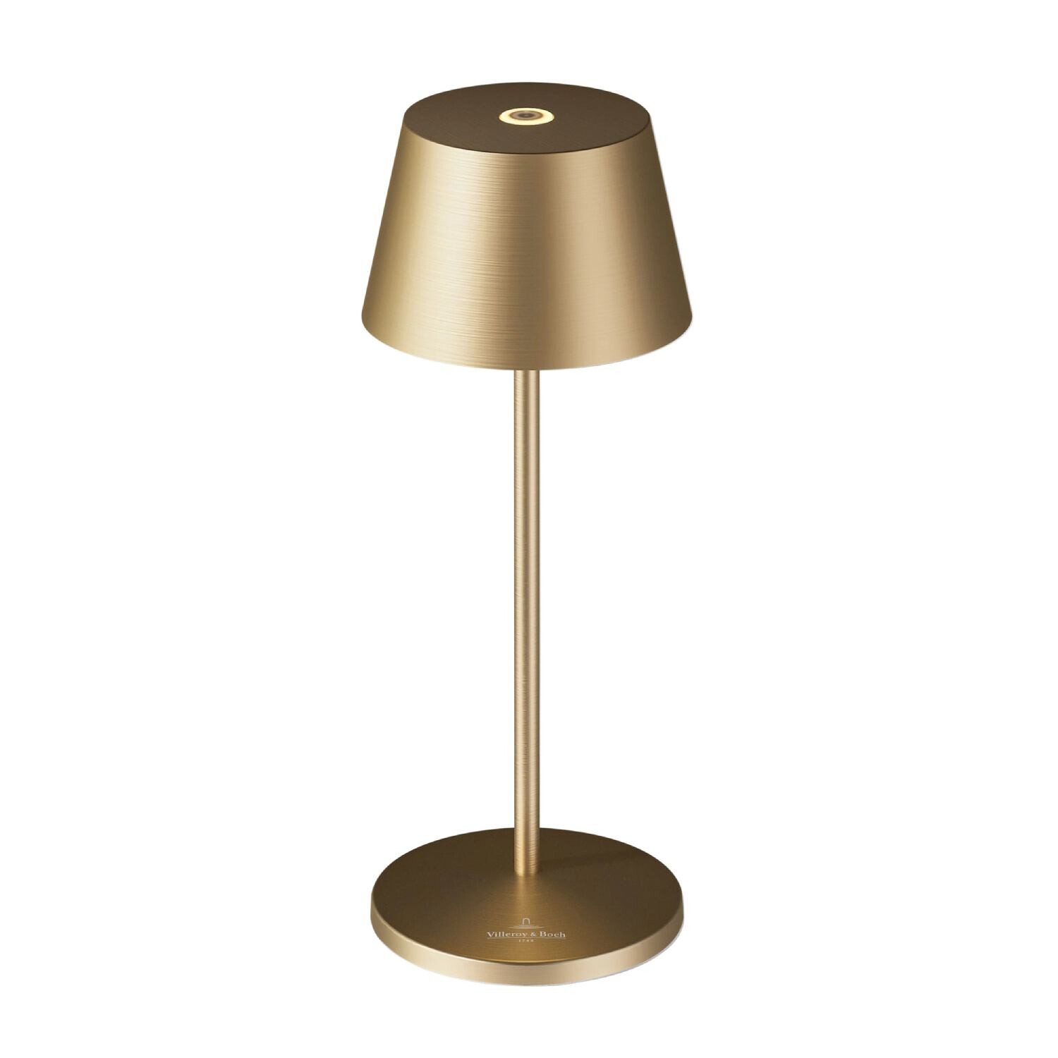 Villeroy & Boch Nabíjacia LED lampička do exteriéru / interiéru Seoul Micro, 20 cm, brushed gold 97247