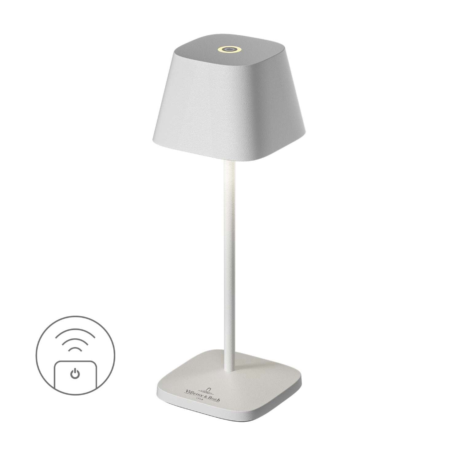 Villeroy & Boch Nabíjacia LED lampička do exteriéru / interiéru Neapel Micro, 20 cm, white 97260