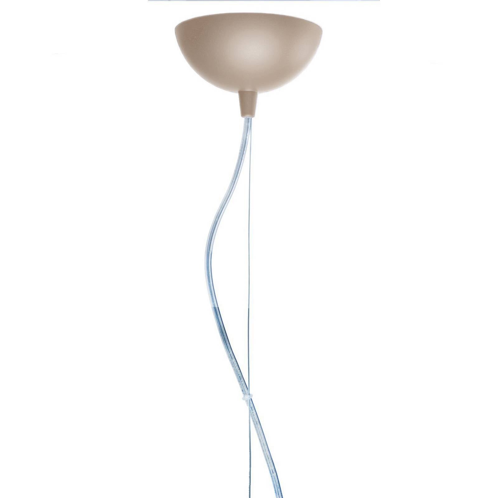 Kartell Závesné svietidlo Kabuki, holubia sivá, Ø 50 cm