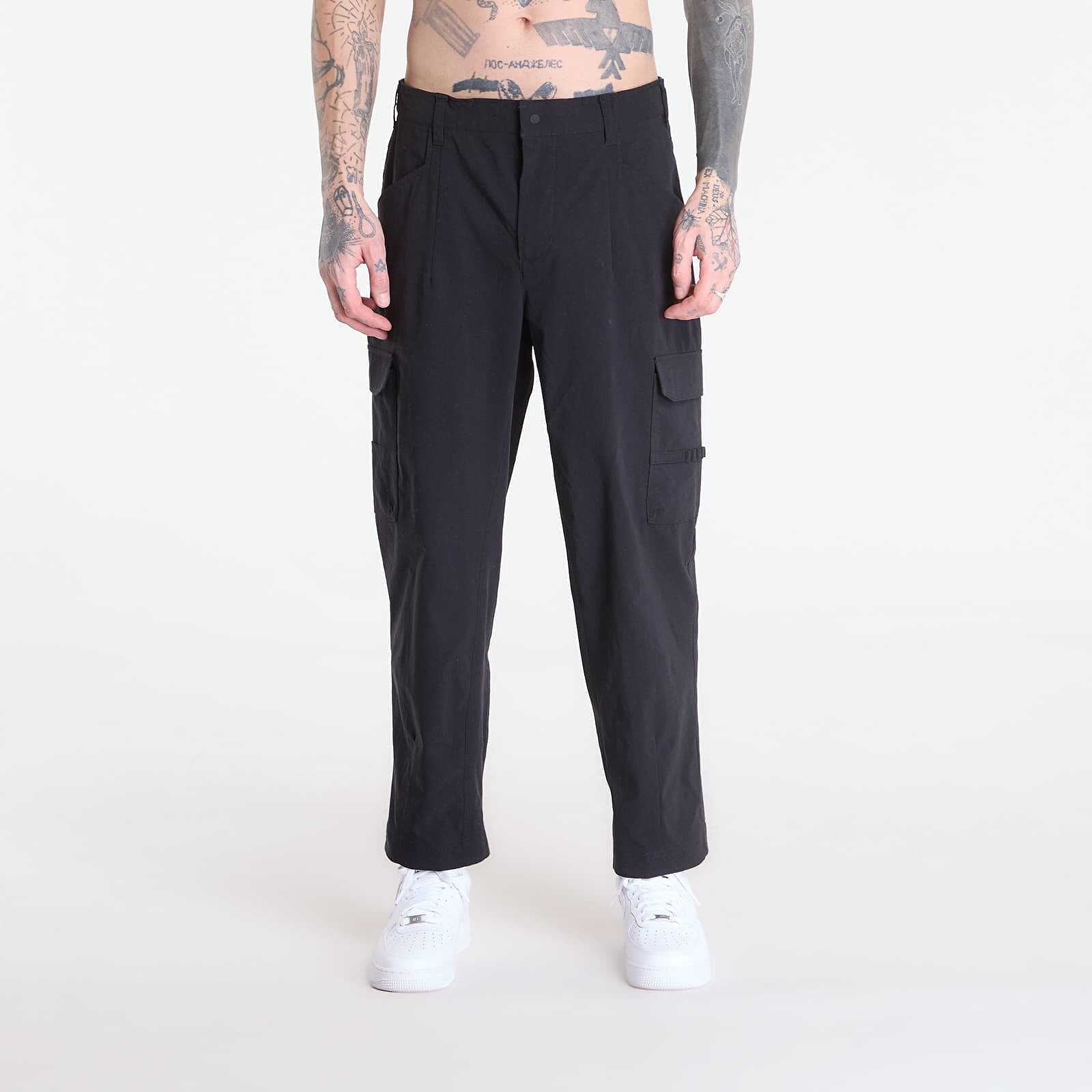 Kalhoty Nike Fairway Fresh Men's Dri-FIT Loose Golf Pants Black/ Black/ Black L