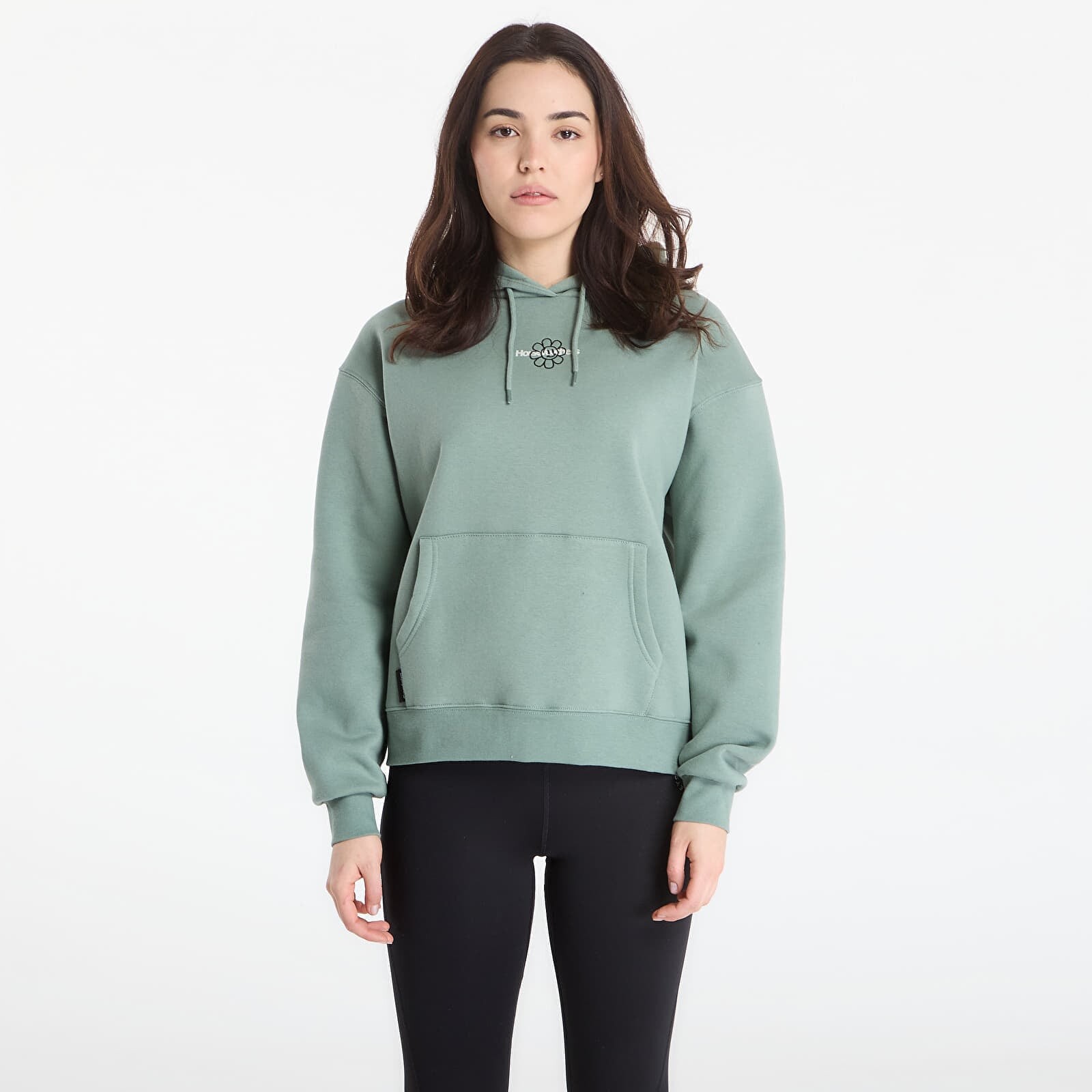 Mikina Horsefeathers Stride Sweatshirt Iceberg Green L