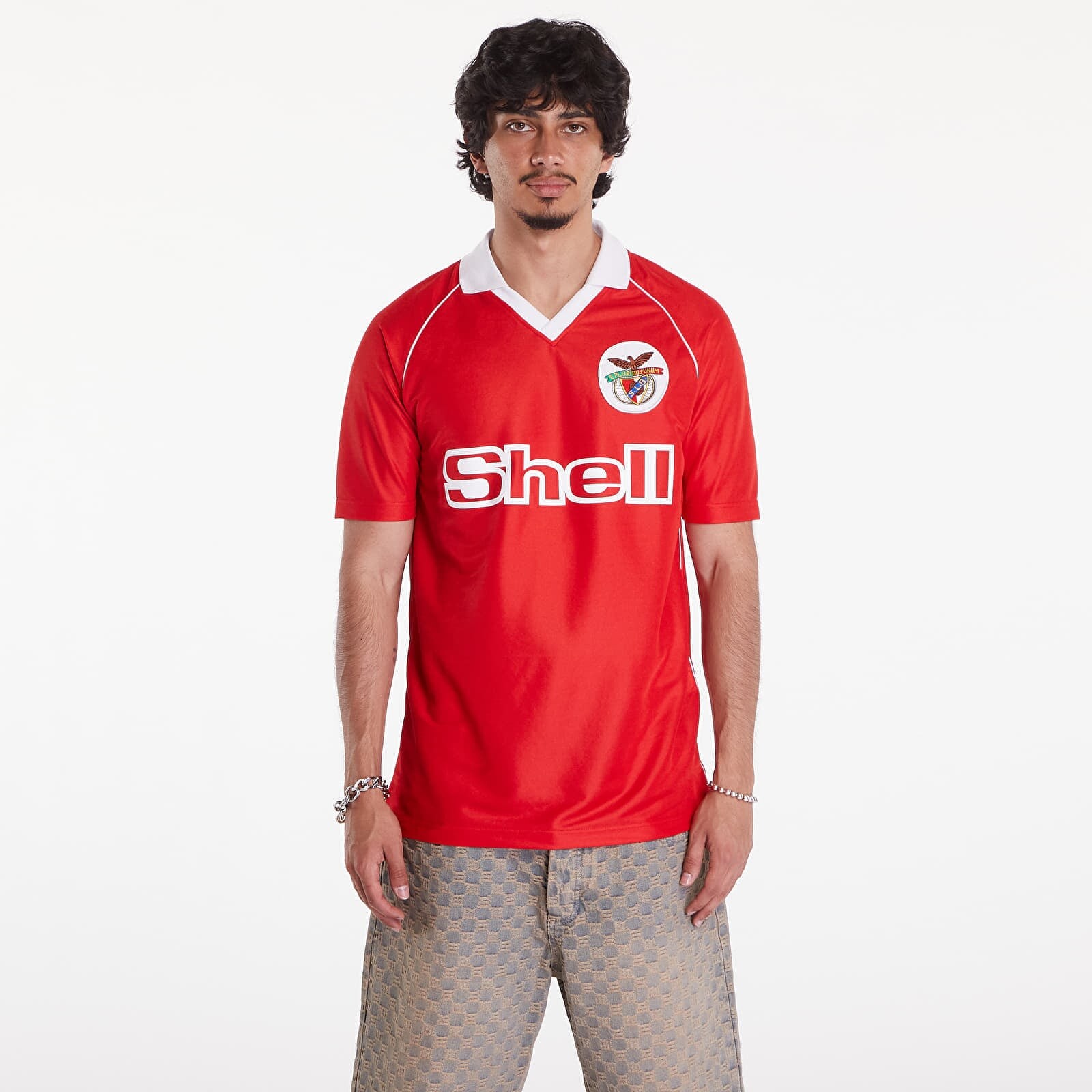 Dres COPA SL Benfica 1984 - 85 Retro Football Shirt UNISEX Red L