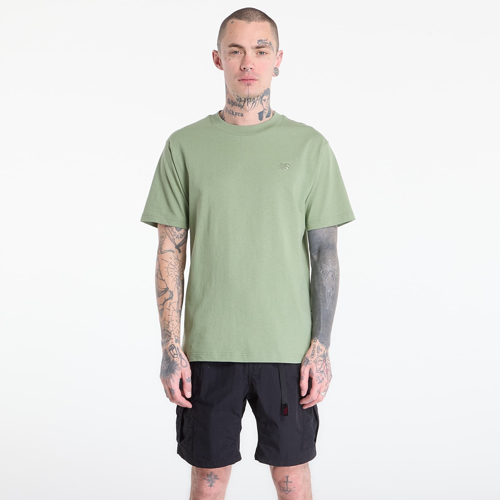 Tričko New Balance Athletics Cotton T-Shirt Oregano L