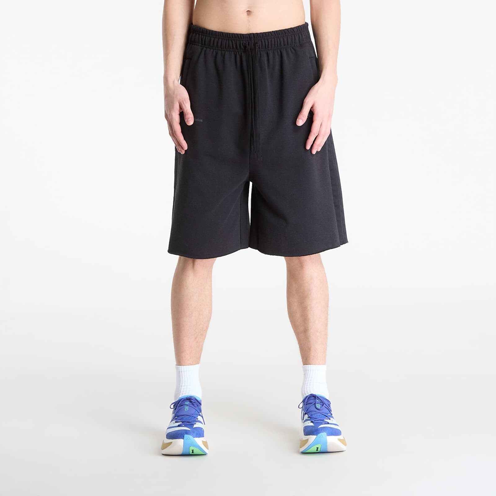 Šortky adidas x Entire Studios Uniform Heavy Drop Shorts Black M