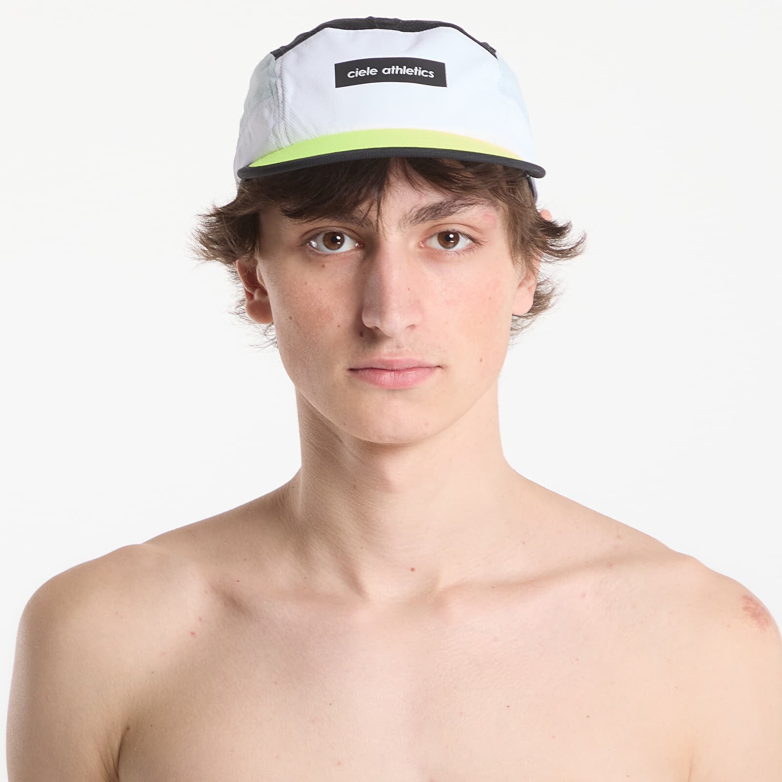 Šiltovka Ciele Athletics GOCap Field IconicBar White Black M/L