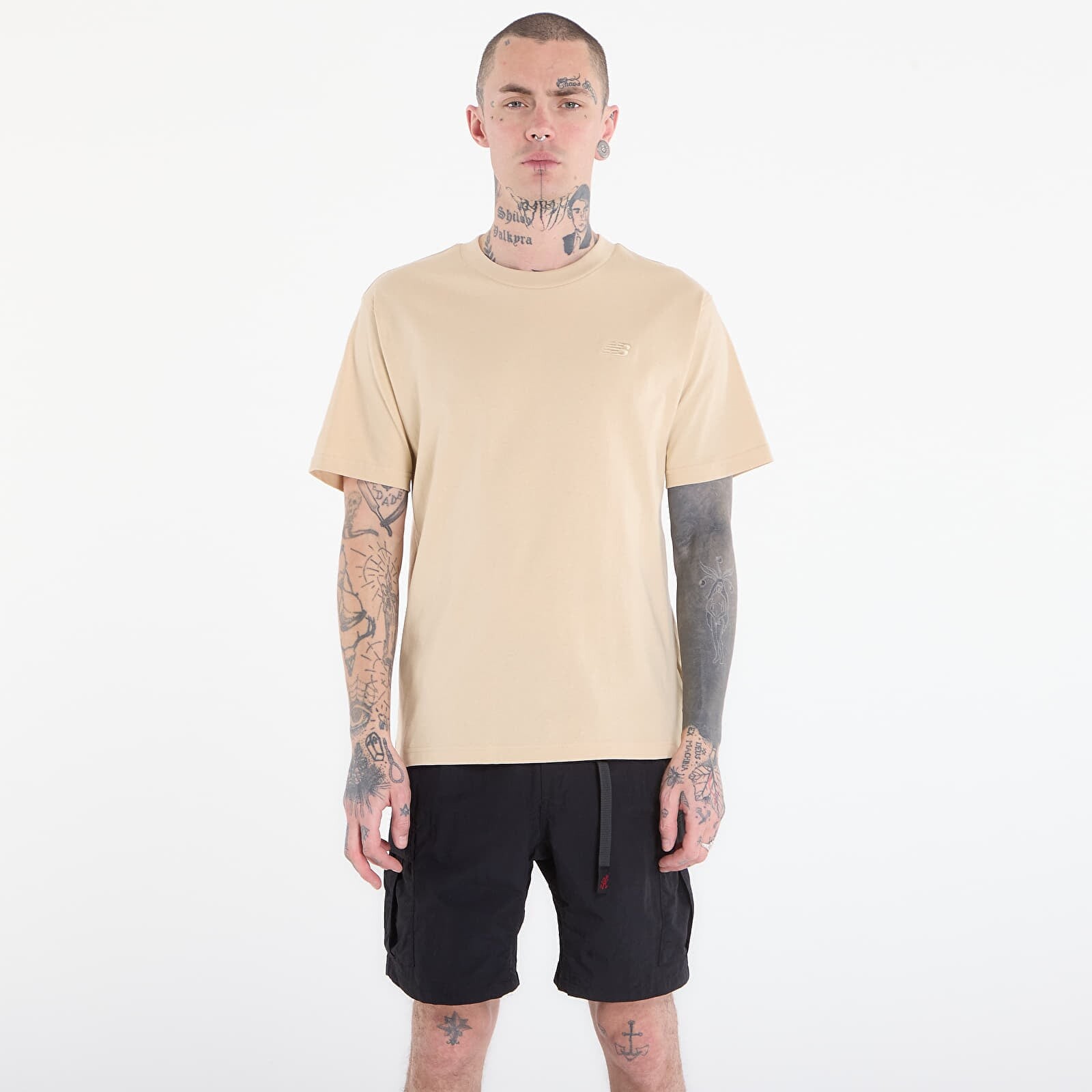 Tričko New Balance Athletics Cotton T-Shirt Toasted Sesame S