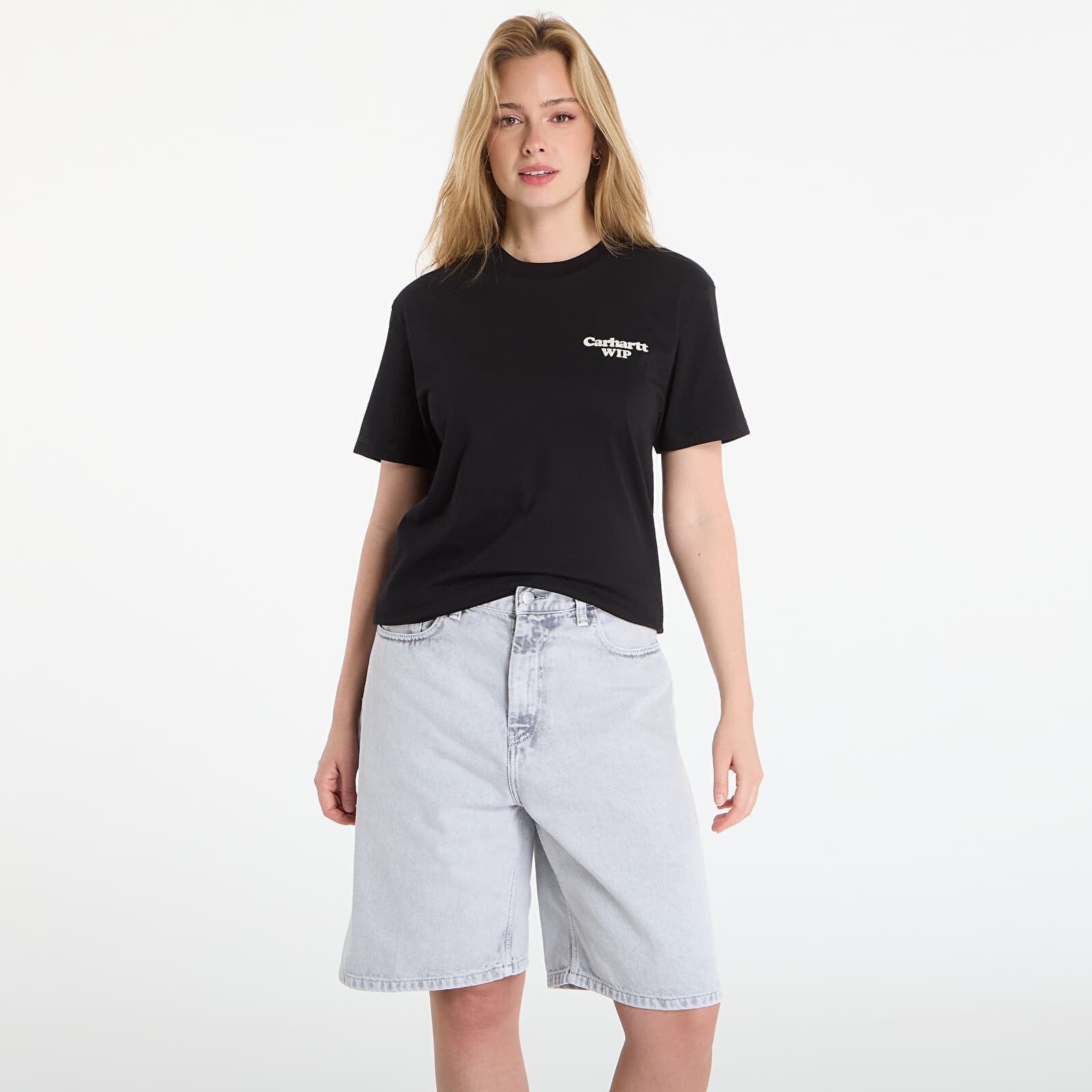 Tričko Carhartt WIP W' S/S Spoiled T-Shirt Black M
