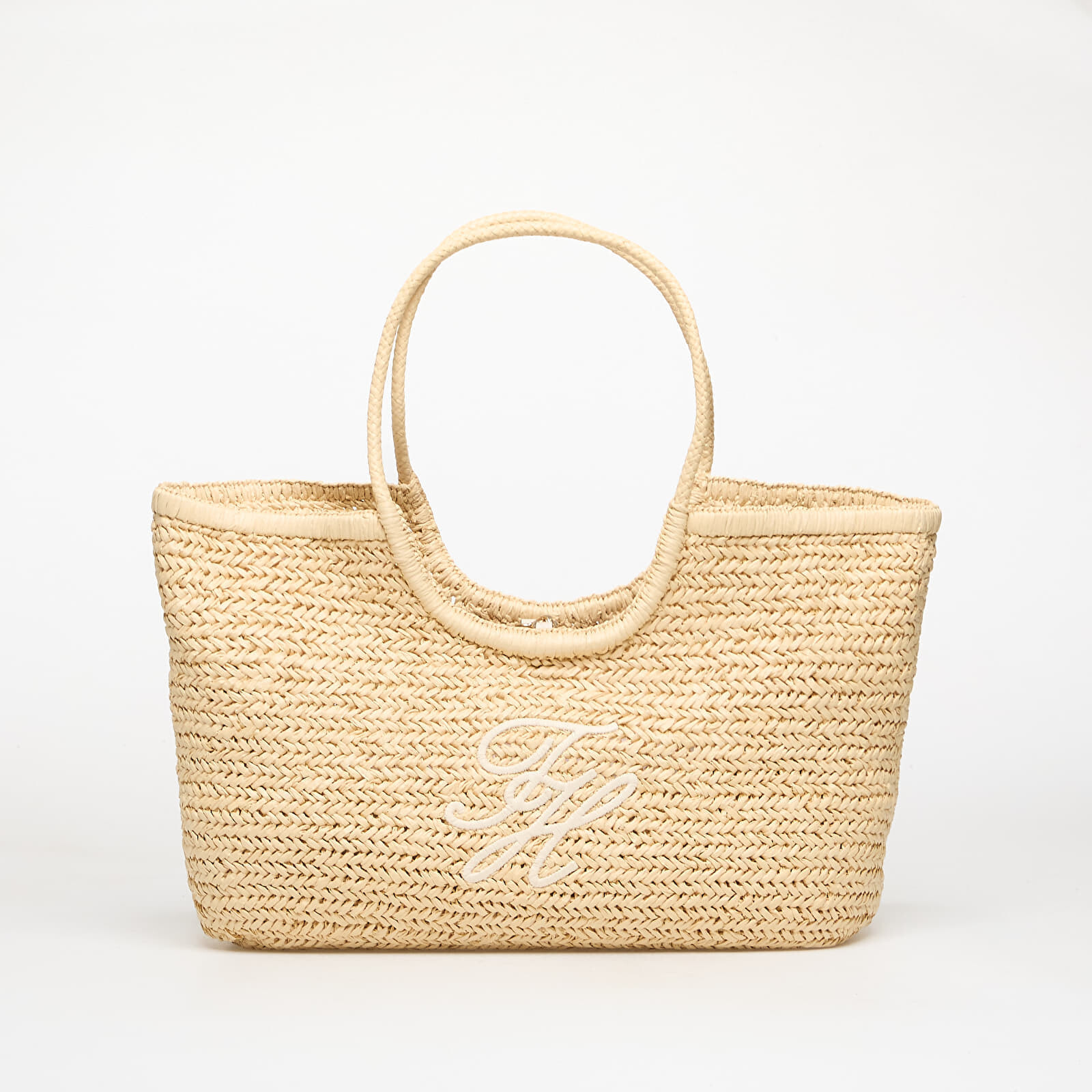 Kabelka Tommy Hilfiger Elevated Summer Tote Raffia Beige Universal