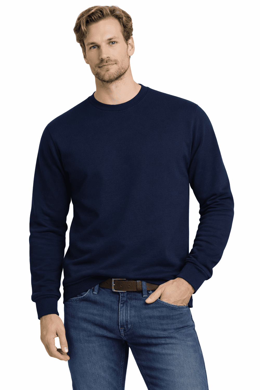 J.Style pánska mikina, modrá