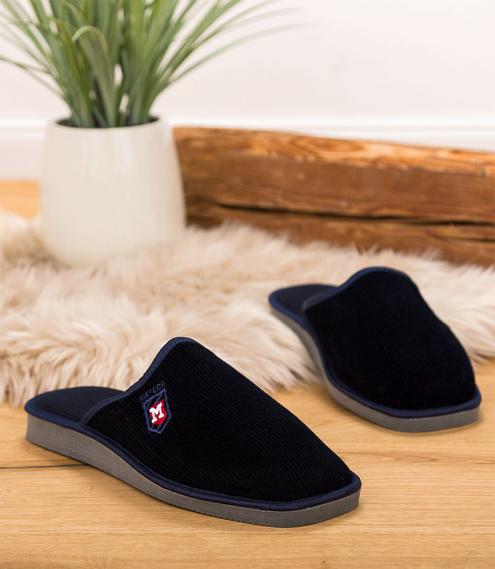 Pánske papuče Natural Style NS-251 modré