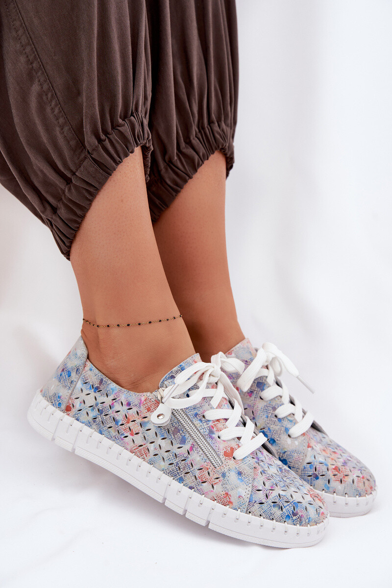 Dámske semišové poltopánky EVENTO