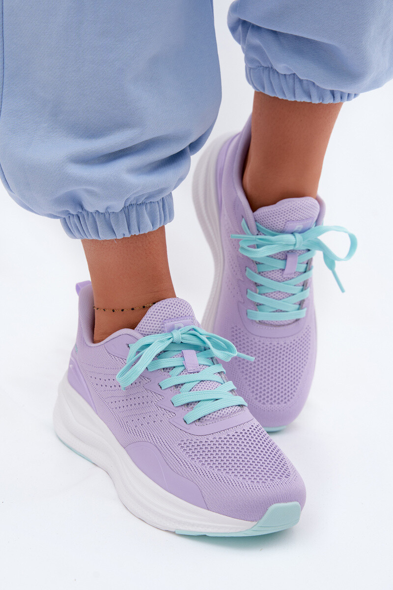 EVENTO Dámske platformové tenisky Lavender Gelirae