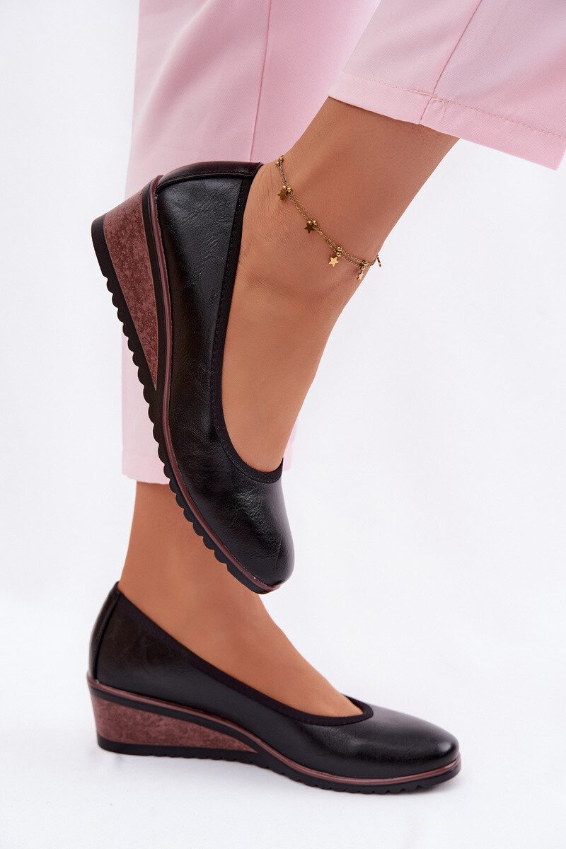 Dámske mokasíny s platformou Vinceza