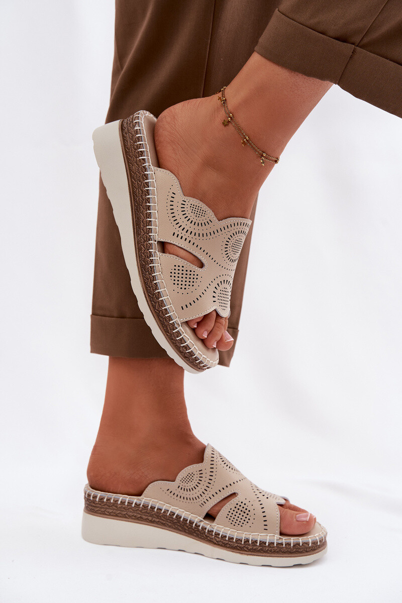 S. BarSki dámske sandále na platforme