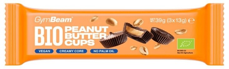Gymbeam bio peanut butter cups 39 g