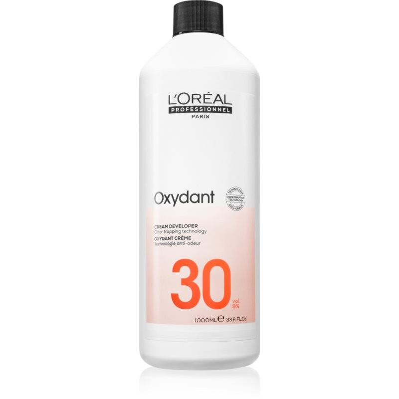 L’Oréal Professionnel Oxydant Creme aktivačná emulzia pre zosvetlené alebo melírované vlasy 9 % / 30 Vol. 1000 ml