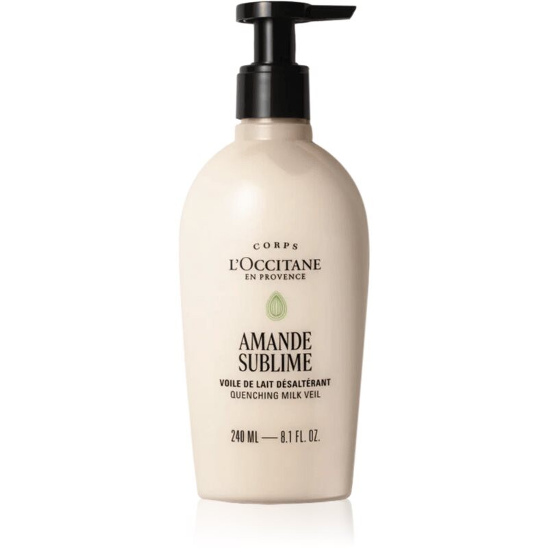 L’Occitane Amande Sublime Quenching Milk Veil hydratačné telové mlieko 240 ml