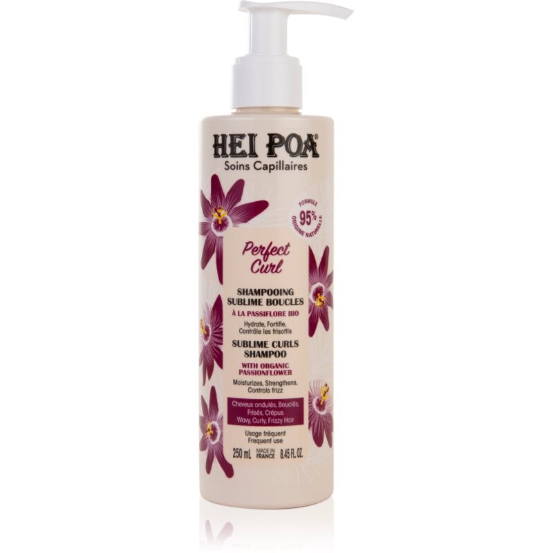 Hei Poa Perfect Curl šampón pre kučeravé a vlnité vlasy 250 ml