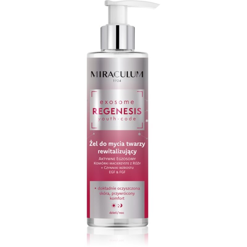 Miraculum Exosome Regenesis čistiaci pleťový gél 200 ml
