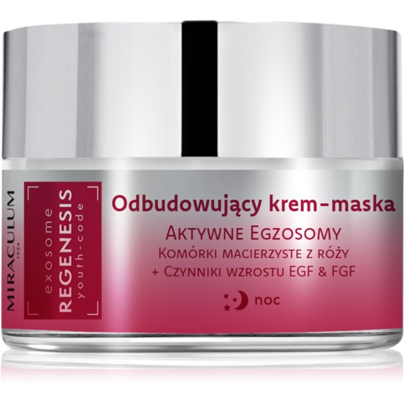 Miraculum Exosome Regenesis obnovujúca nočná krémová maska pre regeneráciu pleti 50 ml